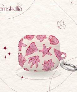 Ốp Airpod Vỏ Sò Hồng