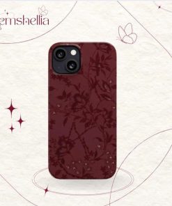 Ốp Lưng Điện Thoại GEMSHELLIA Màu Đỏ Đô – Vẻ Đẹp Sang Trọng Và Tinh Tế